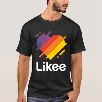 

New Likee Heart T-Shirt Clothes Popular T-Shirt Crewneck 100% Cotton Tees Amazing Short Sleeve Unique For Men Tops