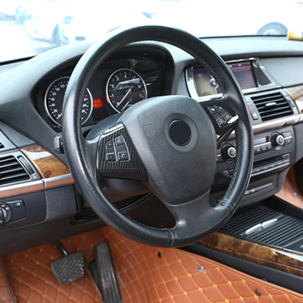 Adhesive Tape Steering Wheel Button Frame Trim Cover Interior For BMW X5 E70 Replacement | Автомобили и мотоциклы