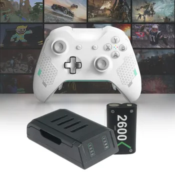 

Suitable For XBOX ONE Handle Battery Pack 2x2500mAh Rechargeable Battery & Charger Set USB 2.0 to USB Type-C 3A Quick Charging