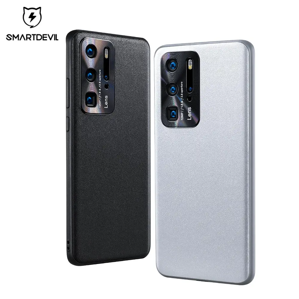 SmartDevil Оригинальный чехол из искусственной кожи для Huawei P40 P40Pro защита от падения