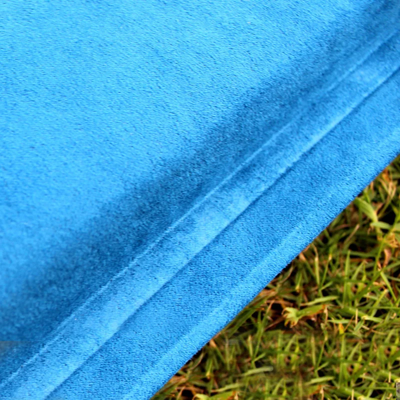 CS036-8 Suede 8cm Thick Inflatable Cushion Camping Lunch Cushion 199 * 66 * 8cm Automatic Outdoor Tent Inflatable Mattress