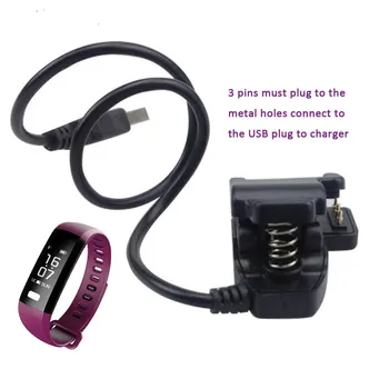 

R5 MAX PRO USB Charger for Heart Rate Blood Pressure Monitor Smart Bracelet Replacement Charger for R5