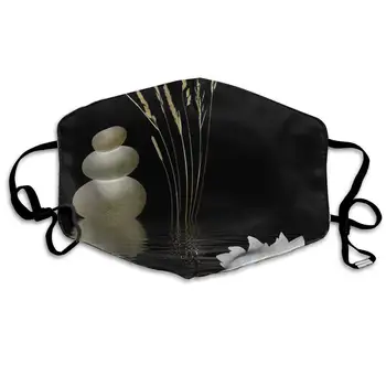 

Reusable Comfy Breathable Air-Outdoor Half Face Masks-Anti Saw Dust Masks-Half Face Mouth Mask for Man Woman Zen Stone Hot