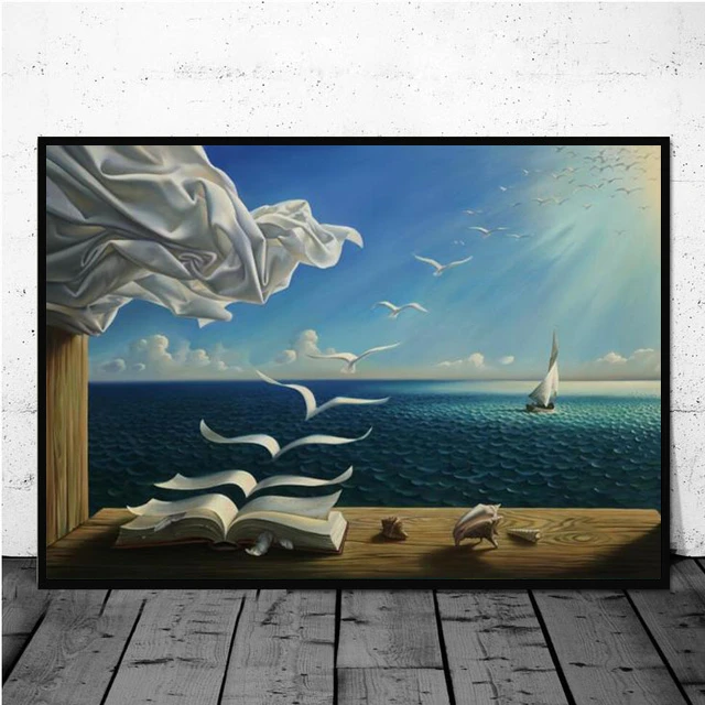 DIY Diamond Painting The Persistence of Memory By Salvador Dali Embroidery Full Round Cross Stitch Kits Mosaic Room Decoration 