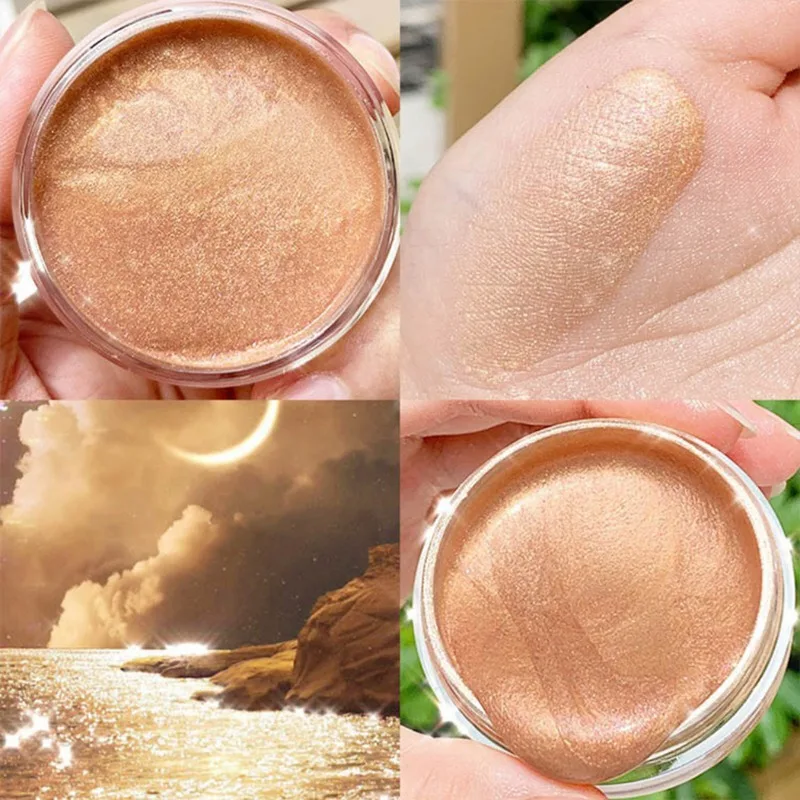 

Long Lasting Shine Brightener Concealer Highlighter Luminous Eye Shadow Gel Illuminator Shimmer Makeup Bronzers Cream Cosmetics