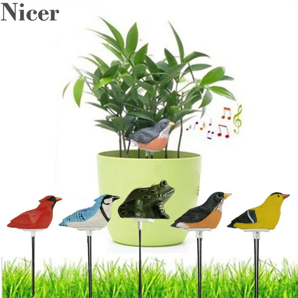 Soil Moisture Meter Watering Alarm Plant Tester Sensor Garden Tool Kit Planter Water Remind Warning | Дом и сад