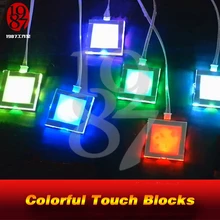 JXKJ1987 комната побега игры prop красочные сенсорные блоки настроить блоки для коррекции цвета, замок будет выпущен