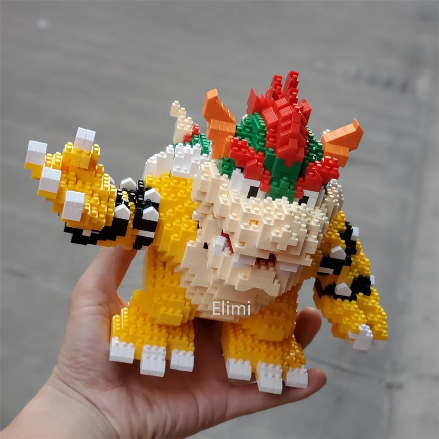 Мини кубики Balody из мультфильма Bowser игрушка конструктор для победы Марио аукциона
