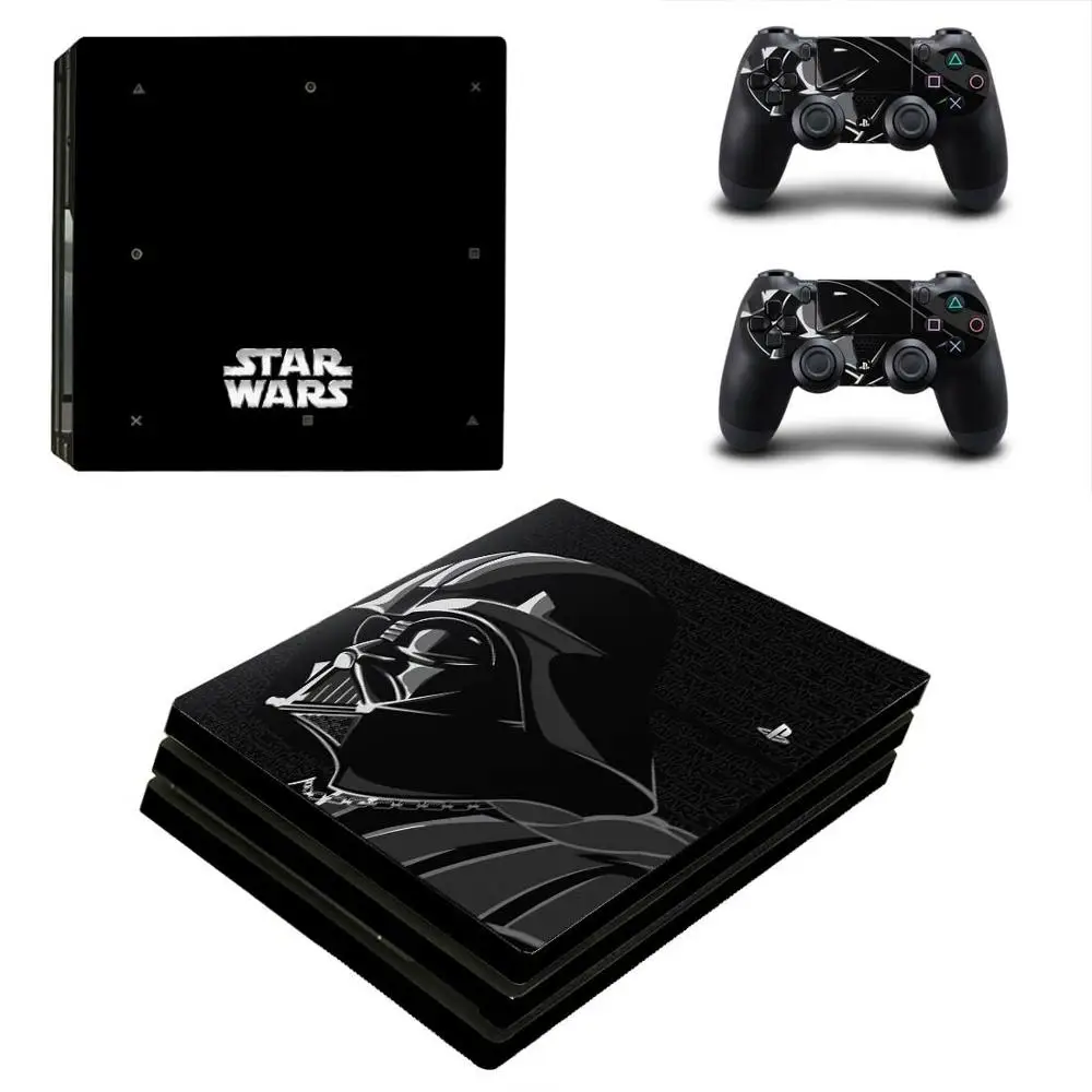 PS4 Pro наклейки из "Звездных Войн" PS 4 Play station 4 Pro виниловая кожа Наклейки Обложка для playstation 4 Pro консоли и контроллера - Цвет: YSP4P-0496