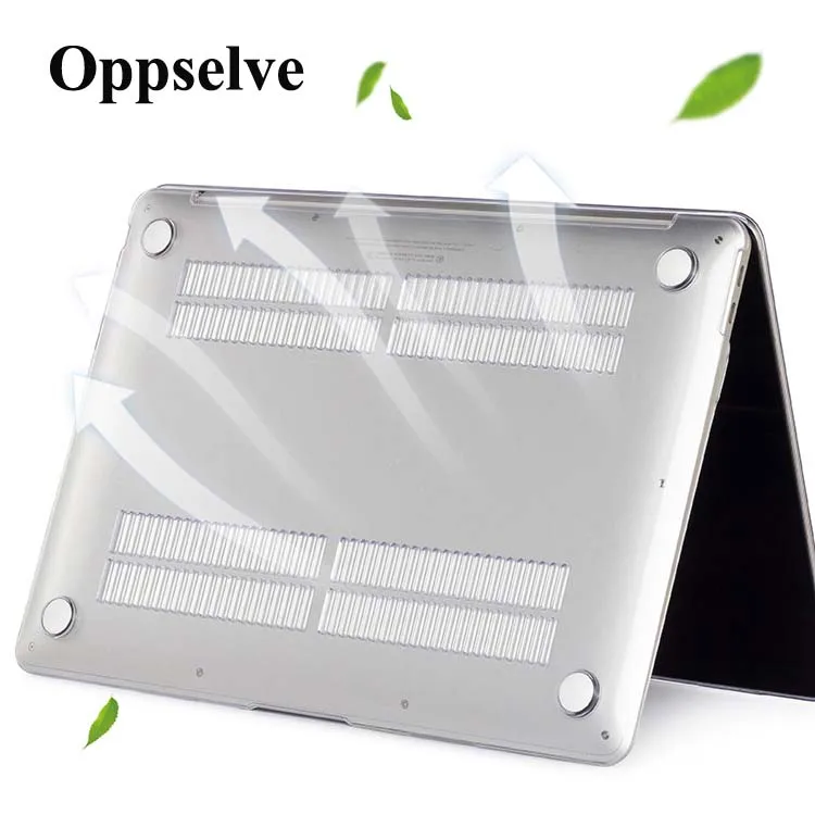 2021 Newest Laptop Transparent Case For Apple Macbook Air Pro Retina 11 12 13 15 16 inch bag Fasion Matte Coque | Компьютеры и офис
