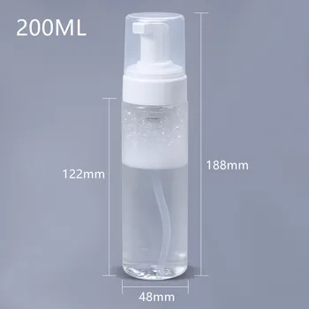 

10PCS of 200ml Plastic Foam Pump Bottles Foam Pump Dispenser Mist Spray Bottles Empty Refillable Foam Containers