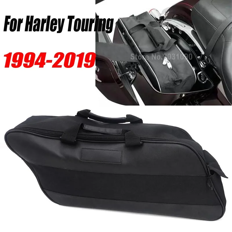 

Side box liner bag gliding waterproof lining kit For Harley Touring Road King Electra Street Glide 94-13