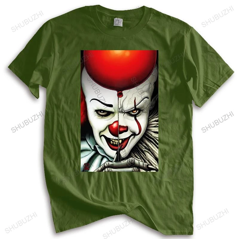 New Arrived Mens T Shirt Pennywise Premium Black Regular Fit Horror T Shirt By William Anderson Mens T Shirt Euro Size Tops T Shirts Aliexpress