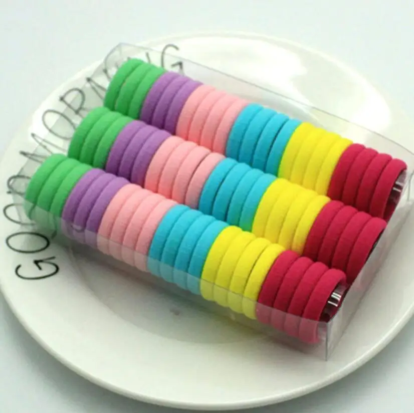 66pc style 6 3 см 66 шт./кор.; Милые яркие Цвет эластичная повязка на голову из резинок, детский ободок для волос аксессуары для волос для девочек; повязка для волос; - Цвет: 66pc style 6