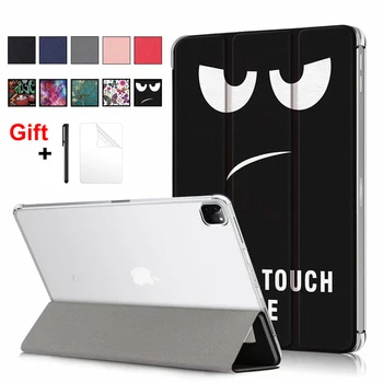 

For IPad Pro 12.9 2020 Shock-Resistant Transparent Back Cover Case for IPad Pro 12.9 2020 / 2018 4th Generation Auto Wake/Sleep