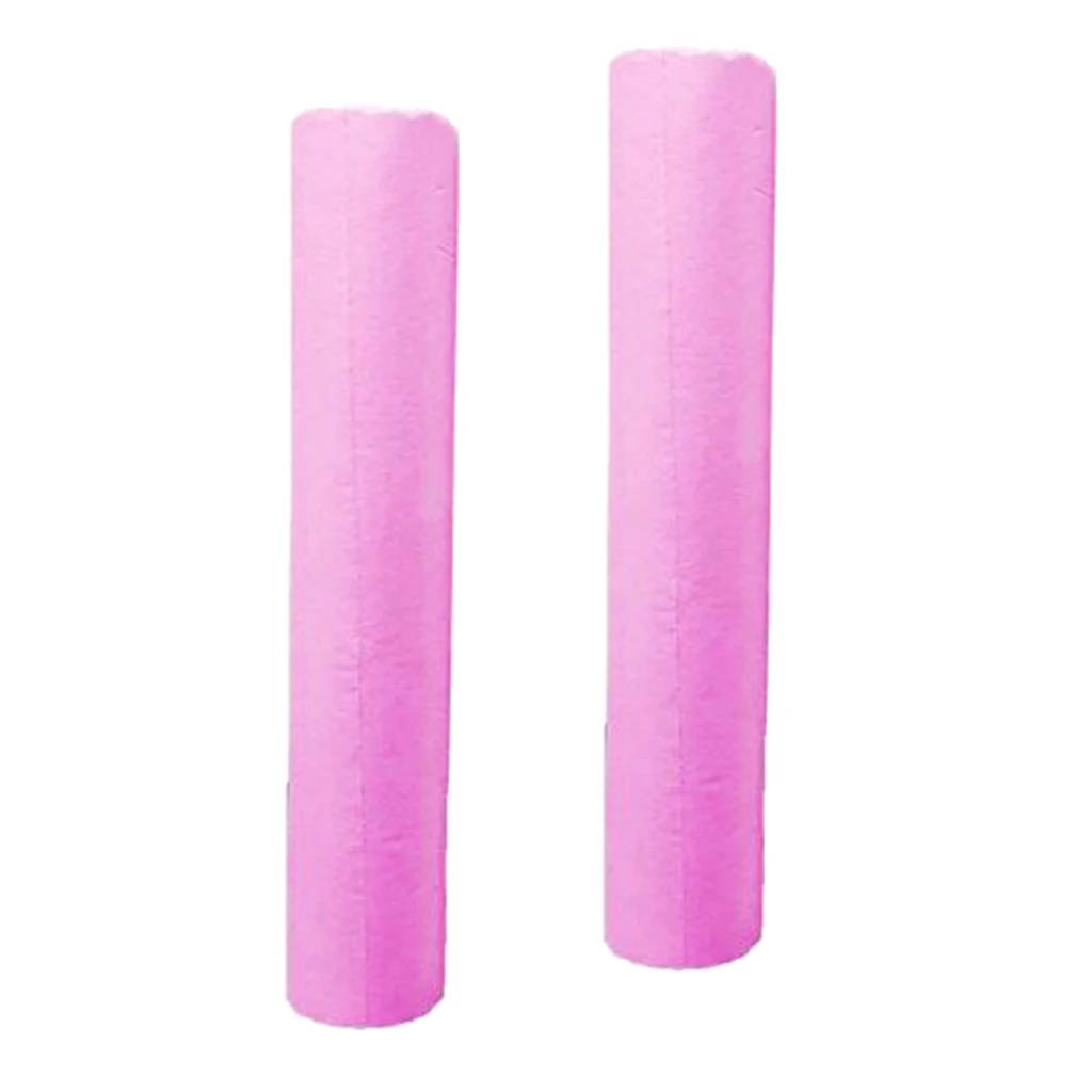 100 Pcs Non-Woven Disposable Waxing Bed Roll Sheet Massage Table Covers Pink