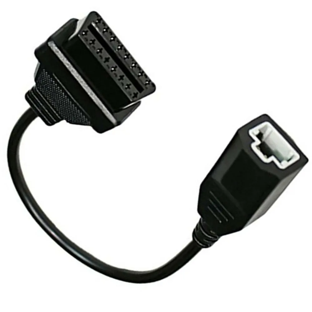 1 шт. Автомобильный Кабель-адаптер OBD Женская соединительная линия OBD2 16Pin адаптер для Honda 3 Pin диагностический кабель Высокое качество