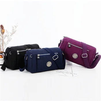 

Luxury Women Messenger Bag Waterproof Nylon Shoulder Bags Casual Top-handle Ladies Handbag Travel Tote Women's Crossbody Bags