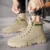VastWave Men Desert Tactical Military Boots Mens Working Safty Shoes Army Combat Boots Militares Tacticos Zapatos Men Shoe Boots
