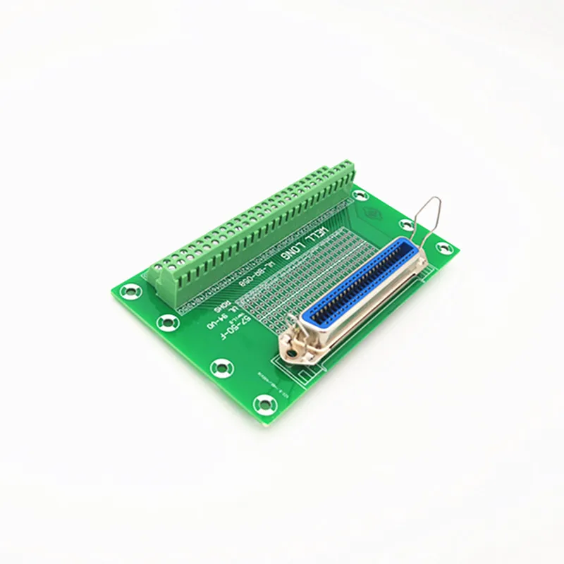 57 серия 50-Pin 0,08" вертикальный вставной гнездовой разъем Breakout Board