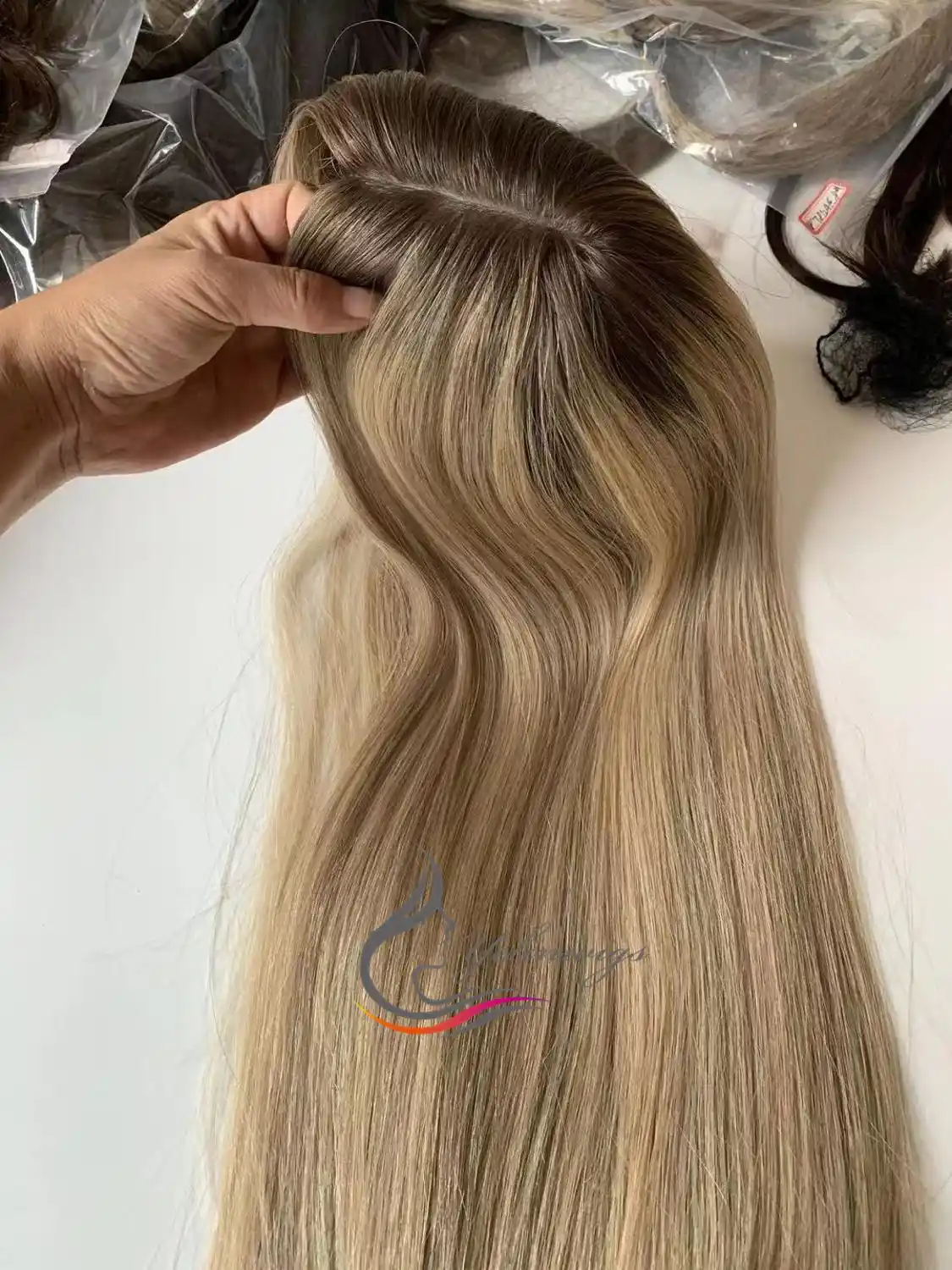 European Hair Jewish Topper Hair Pieces High Quality European Hair