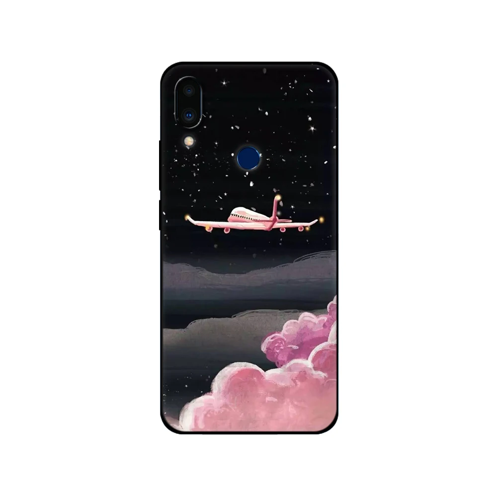 meizu back cover For Meizu Note 9 Cases Back Cover For Meizu Note9 Bumper MeizuNote9 Phone Case 6.2inch Soft Silicon black tpu case Cute cases for meizu black Cases For Meizu