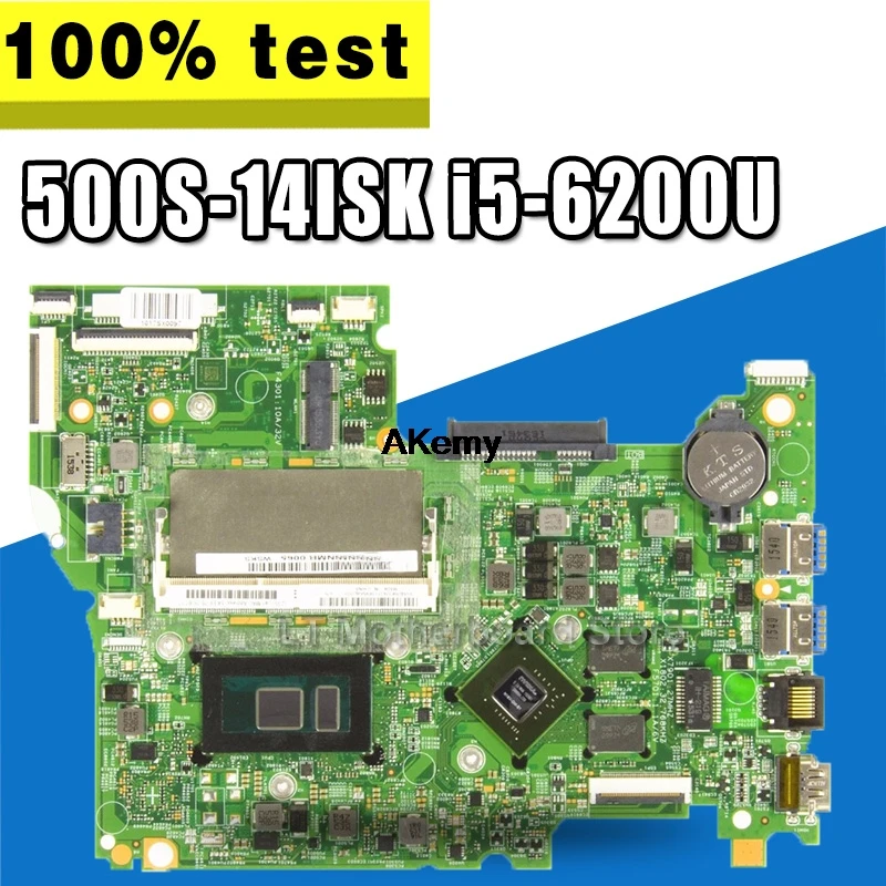 Материнская плата для ноутбука lenovo 500S-14ISK с процессором I5-6200U Материнская плата для ноутбука lenovo 500S-14ISK с процессором I5-6200U