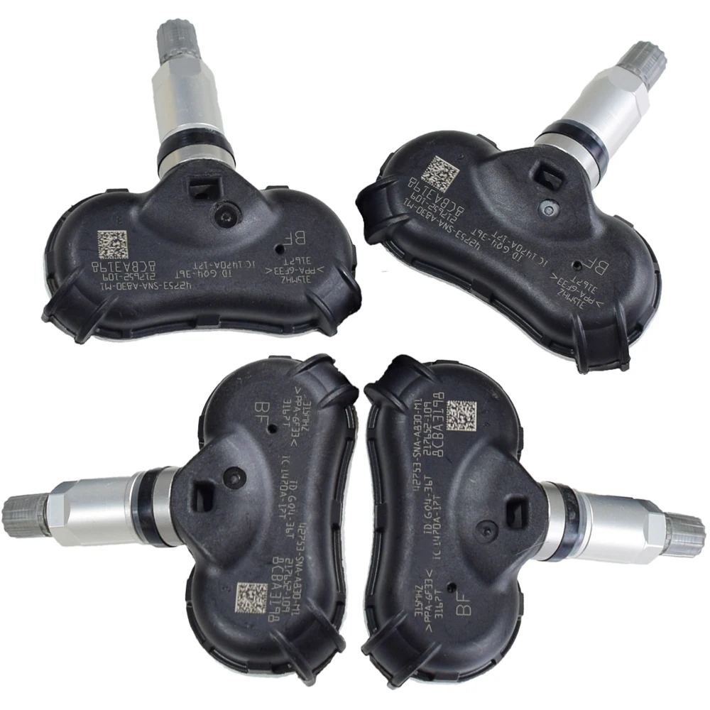 4 шт. для Honda Civic Acura автомобильная система контроля давления в шинах TPMS 315 МГц датчик 42753-SNA-A830-M1 42753SNAA830M1 давление в шинах