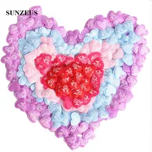 3,5 см 3D губки лепестки в форме сердца с логотипом "I Love You" Свадебный декор для комнаты свадебные лепестки любви 1000 шт/1 лот SJ010