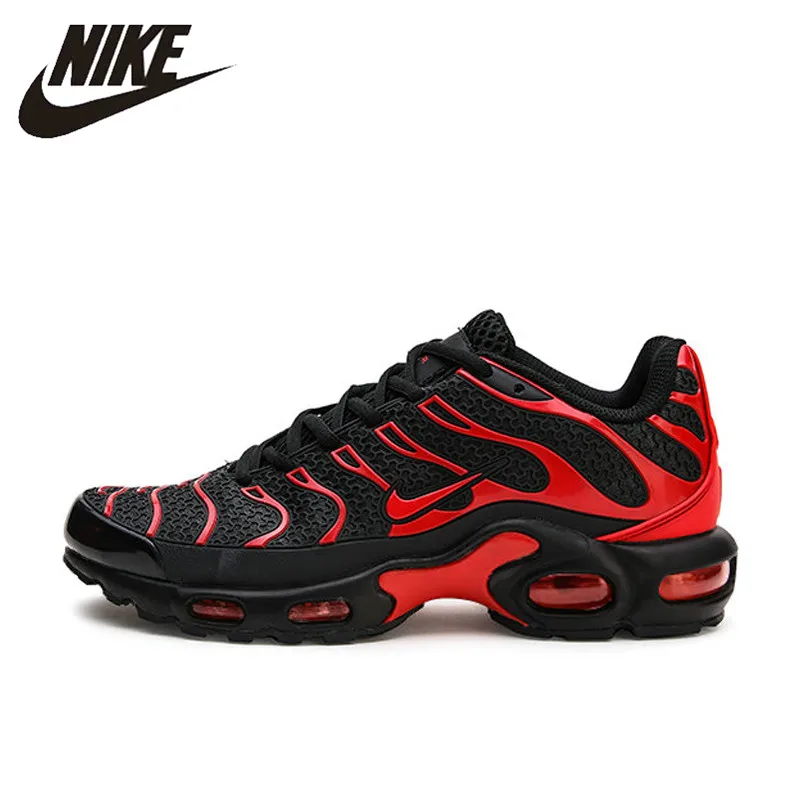 

NIKE AIR MAX PLUS TN Breathable Running Shoes for Men Sports Sneakers Lace-Up Platform KPU Material Tennis 40-45