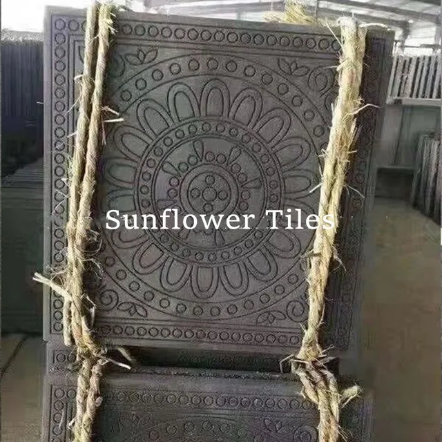 40 Cm /15.74In Erős Abs Beton Vastag Négyzet Alakú Burkolat Modern 3D -S Geo Cikcakk Napraforgó Kerek Pontok Minta A Csúszásgátló Textúrák - Image 5