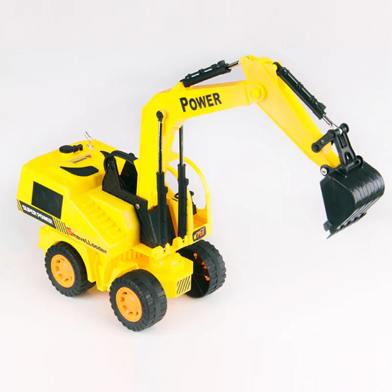 

678 Toy Six And Seven Eight Remote Control Engineering Vehicle 5 Channel gong di che Electric Remote Control-by-Wire Excavator 8