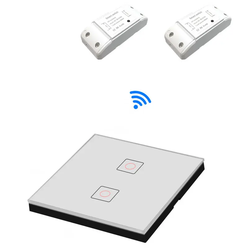 

433 MHz Wireless RF Transmitter Remote Control Switch + RF Relay Receiver For Smart Home Diy Module Switch