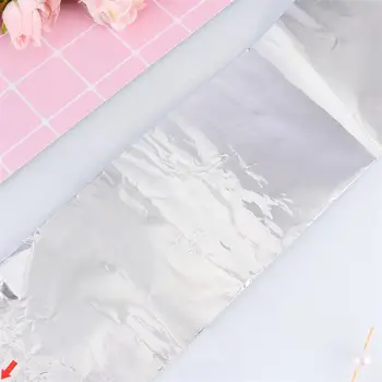 

2PCS 30M Lightweight Manicure Tinfoil Foil Silver Highlighting Colouring Hair Styling Tool Size Wide 8CM