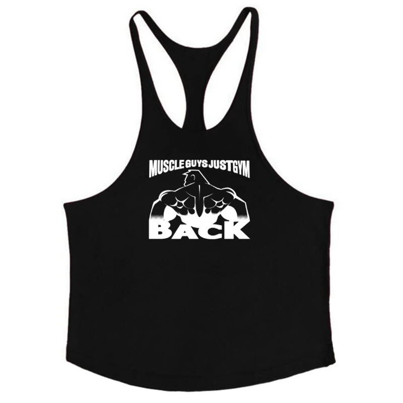 New Hot Sale MensPrinted Tank Top Breathable Cool Vest Running Shirt Cotton Tees Bodybuilding Singlet Fitness Sleeveless | Мужская