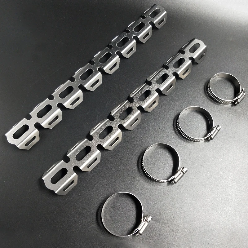 For BMW R1200GS F800GS Adventure F700GS R1100GS R100GS R1150GS Exhaust Muffler Pipe Protector Heat Shield  Cover Guard (12)