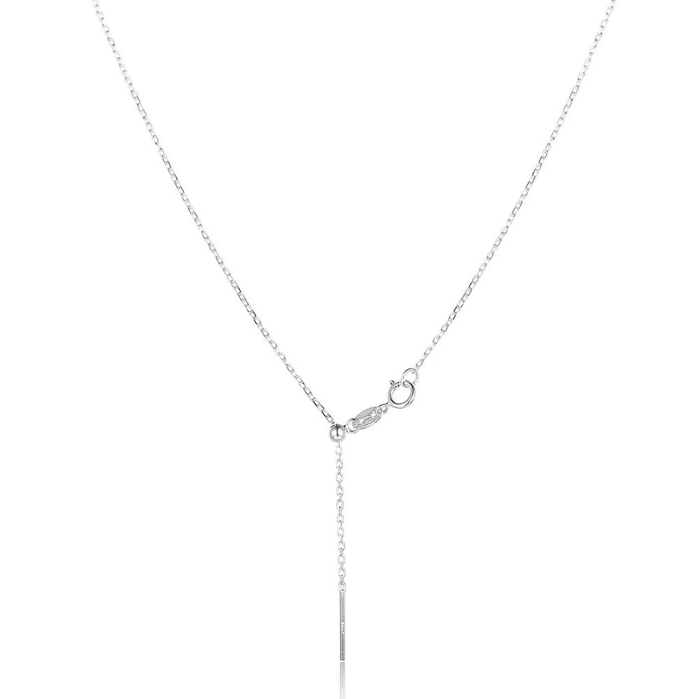 

PN001 S925 Silver Necklace Chain Cross-border Supply O-Chain Simple 100-Pair Jewelry Female wish