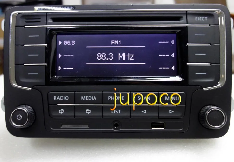 Автомагнитола RCN210 для VW Golf Jetta MK4 Passat B5 Polo RCN 185 USB MP3 AUX Bluetooth 31 ГБ 035 210 | Автомобили и