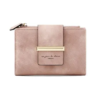 

Women's Wallet 2020 New Retro Multi-function Wallets Korean Solid Color Coin Purse Women Fashion Card Holder