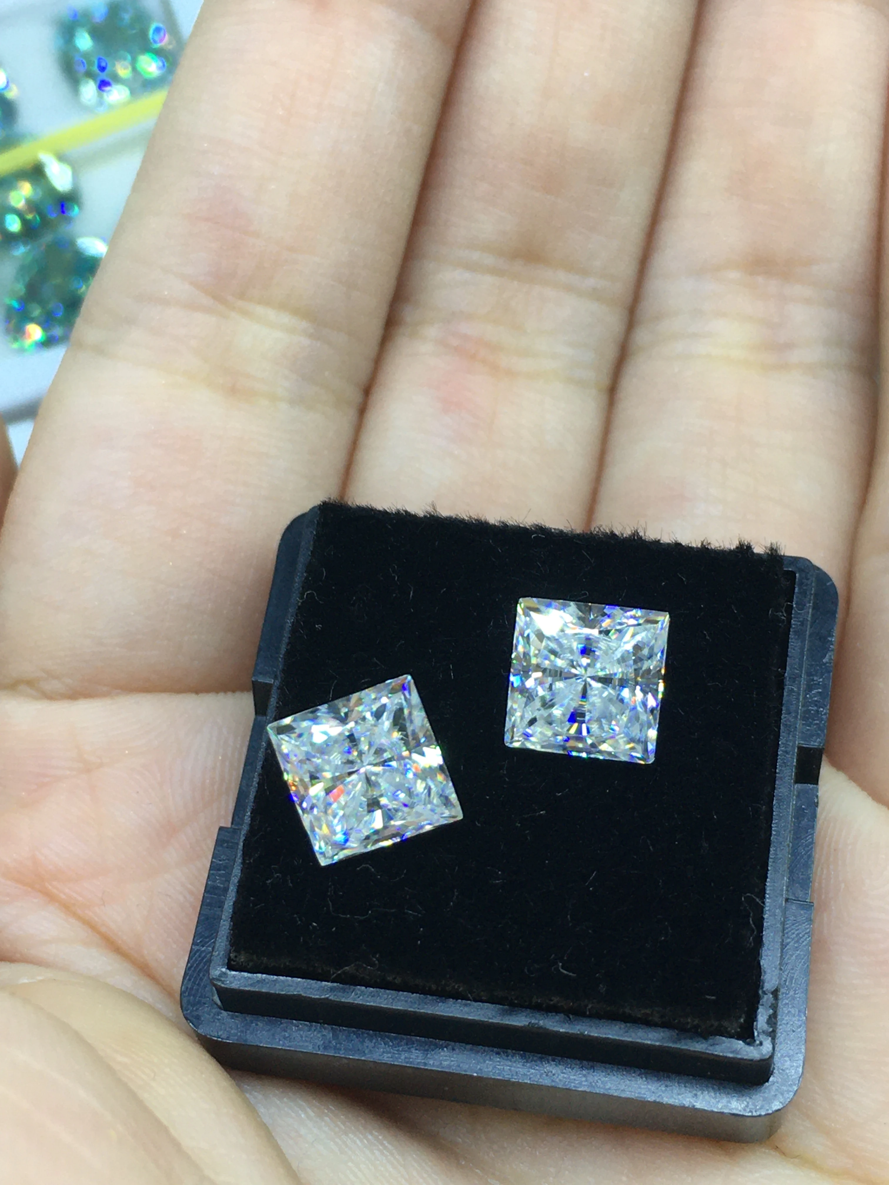 Holycome Moissanite 4 5x4 5 10x10 Crushed Ice Princess Cut Def Vvs1 Gra Moissnaite Factory Pass Moissanite Diamond Tester Beads Aliexpress Holycome Moissanite 4 5x4 5 10x10 Crushed Ice Princess Cut Def Vvs1 Gra Moissnaite Factory Pass Moissanite Diamond Tester Beads Aliexpress