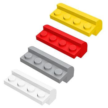 

10pcs/20pcs Slope Curved 2x4x1 1/3 Building Blocks MOC Parts Assembles Particles Bricks Parts Educational Creative Gift Toys