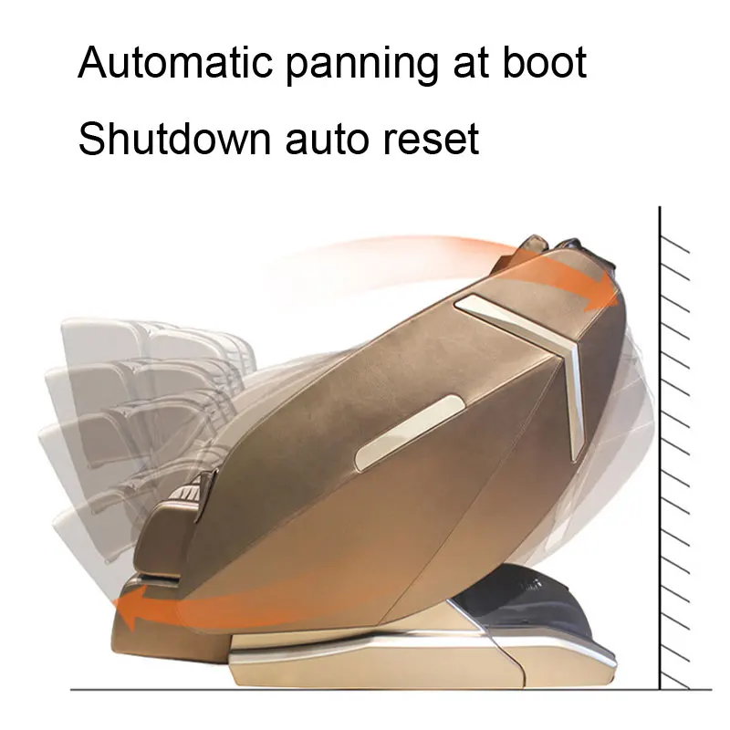 4D робот SL Rail роскошное умное массажное кресло для домашнего использования автоматический многофункциональный массажер 200 Вт