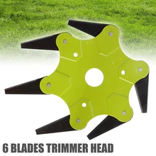 1pc Green Manganese Steel Blades Grass Trimmer Head For Lawn Mower Head Brush Cutter Tool Accessories 65Mn 1pc Green Manganese Steel Blades Grass Trimmer Head For Lawn Mower Head Brush Cutter Tool Accessories 65Mn