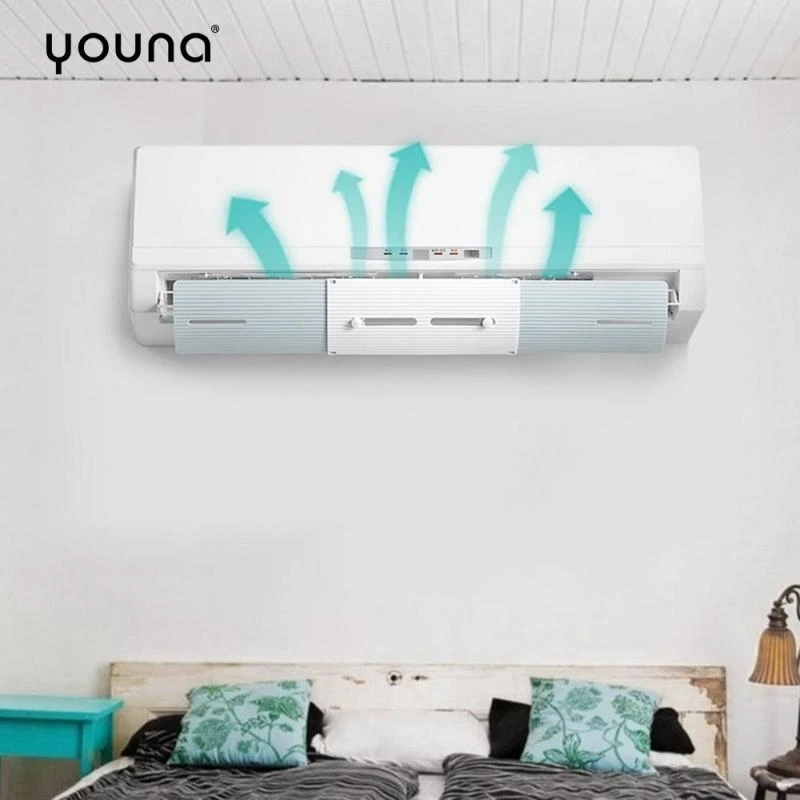 

Air Conditioning Windshield Windproof Baffle Adjustable Air Conditioner Cover Wind Guide Anti-wind Shield For Home