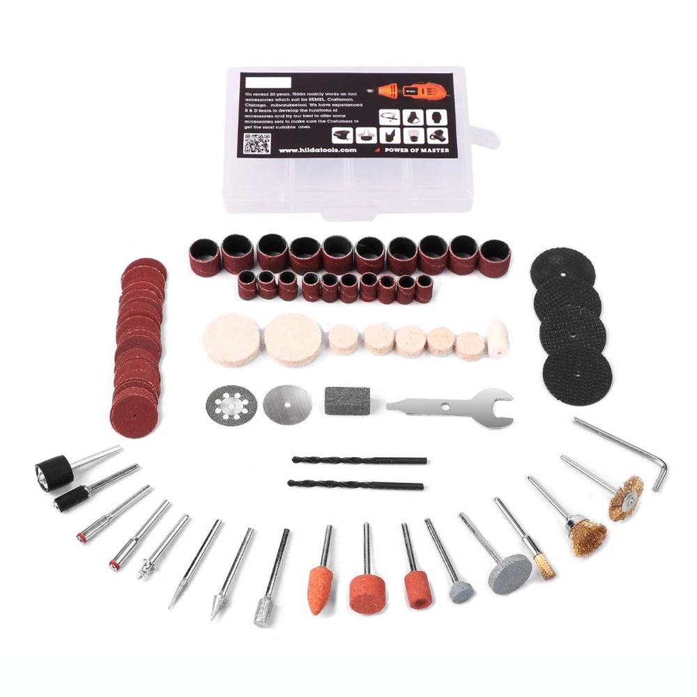 

Electric Drill Accessory Kit Cutting Wheel Compatible with Dremel Rotary Tools Polishing Engraving and Cutting Grinding Tools