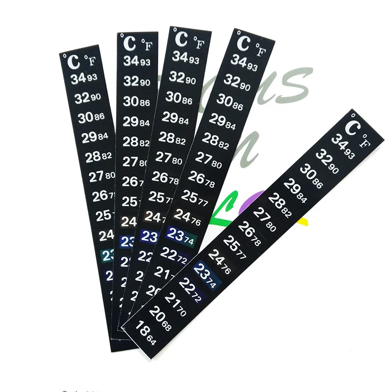1pc Fish Tank Thermometer Aquarium Thermometer Discoloration Outer Wall Fish Supplies Multipurpose Temperature For Home Fish