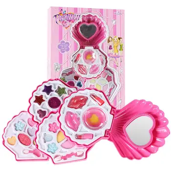 

Kids Make Up Toy Set Princess Pink Makeup Beauty Cosmetic Set Pretend Play Kit Toys for Girls Dressing Girl Gifts