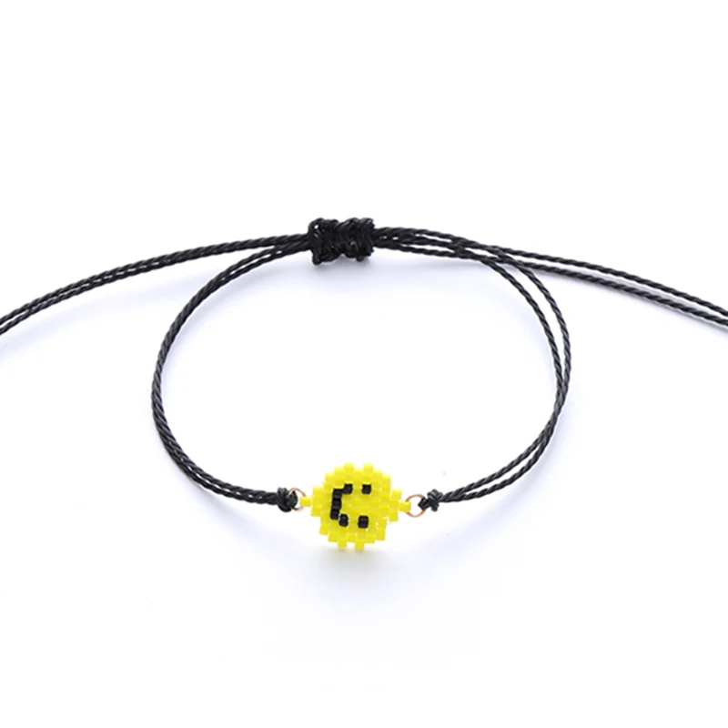 G. YCX браслеты ручной работы с улыбкой для женщин, минималистичные браслеты Bileklik Delica Miyuki, детские ювелирные изделия для пары
