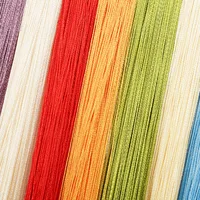 Curtains For Living Room100CMX200CM Thread Curtain For Living Room Door Wall Window Panel Room Dividerde Coration Tassel Curtain 1