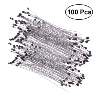 

100pcs Insect Pins Stainless Steel Specimen Needle with Plastic Box for School Lab Entomology Body Dissection Insect Needle